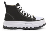 Tenis Bota Cano Alto Tratorado Casual Versatil