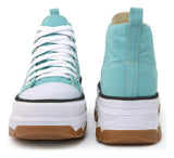 Tenis Bota Cano Alto Tratorado Casual Versatil