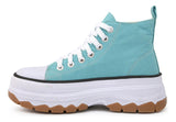 Tenis Bota Cano Alto Tratorado Casual Versatil