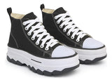 Tenis Bota Cano Alto Tratorado Casual Versatil