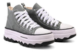 Tenis Bota Cano Alto Tratorado Casual Versatil