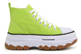 Tenis Bota Cano Alto Tratorado Casual Versatil